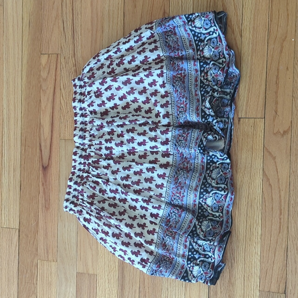 Xhilaration Indian print boho skirt - Picture 5 of 7
